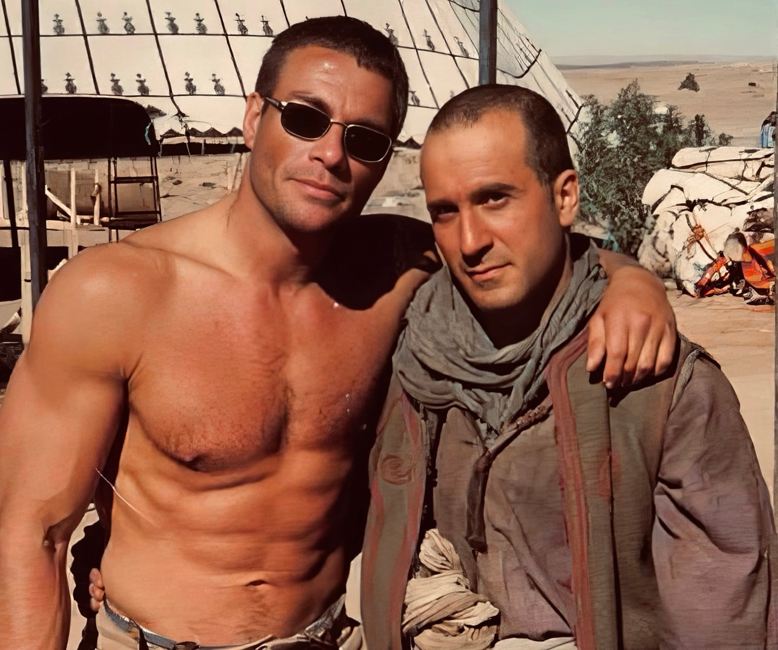 Peter Pedrero with Jean-Claude Van Damme — Legionnaire