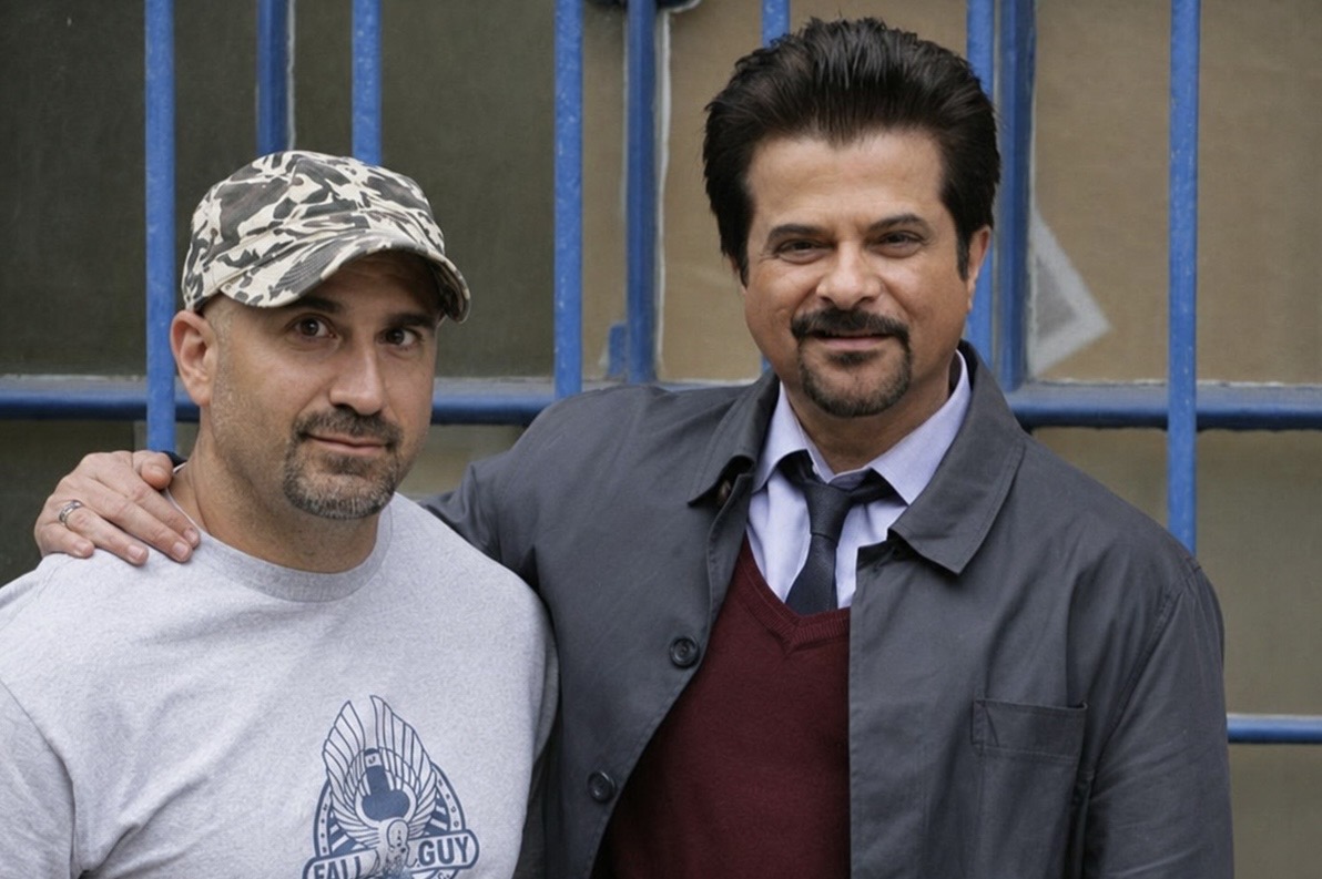 Peter Pedrero with Anil Kapoor