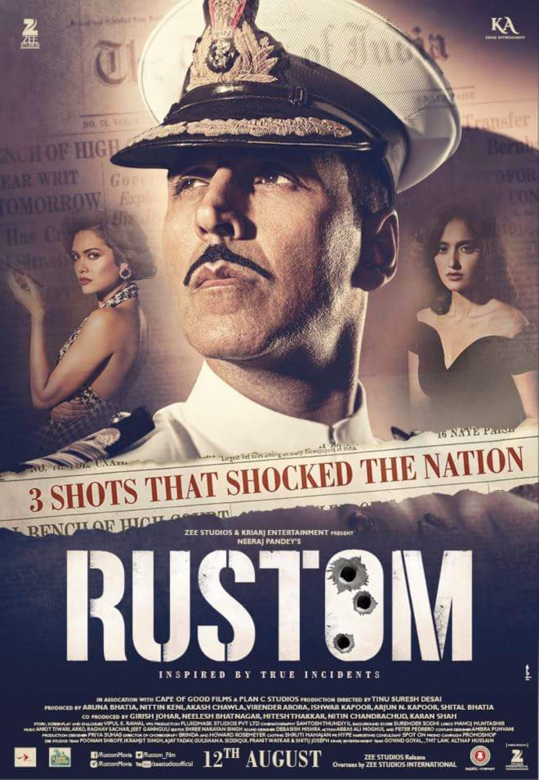 Rustom film poster
