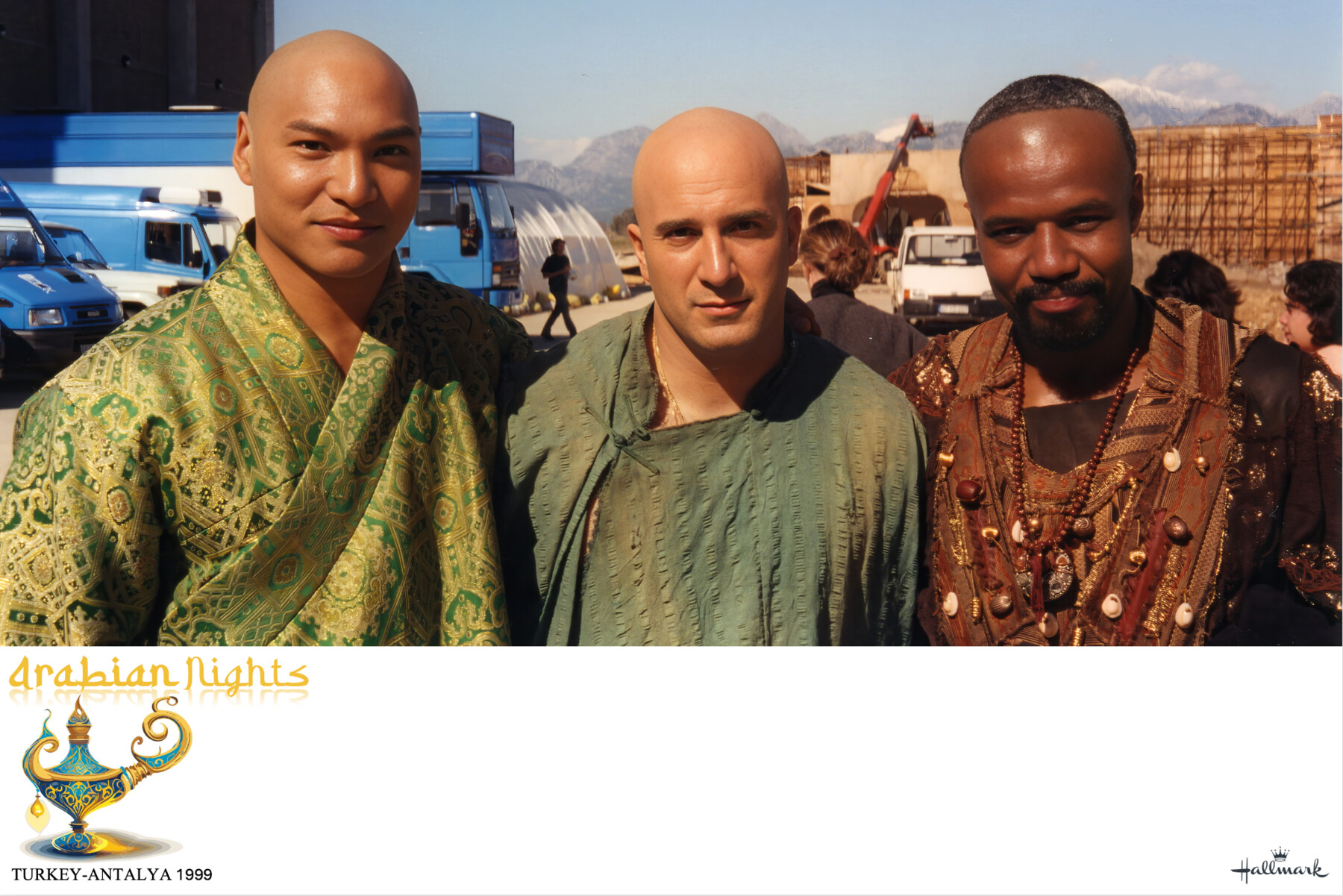 Peter Pedrero on location during production of Arabian Nights — Arabian Nights