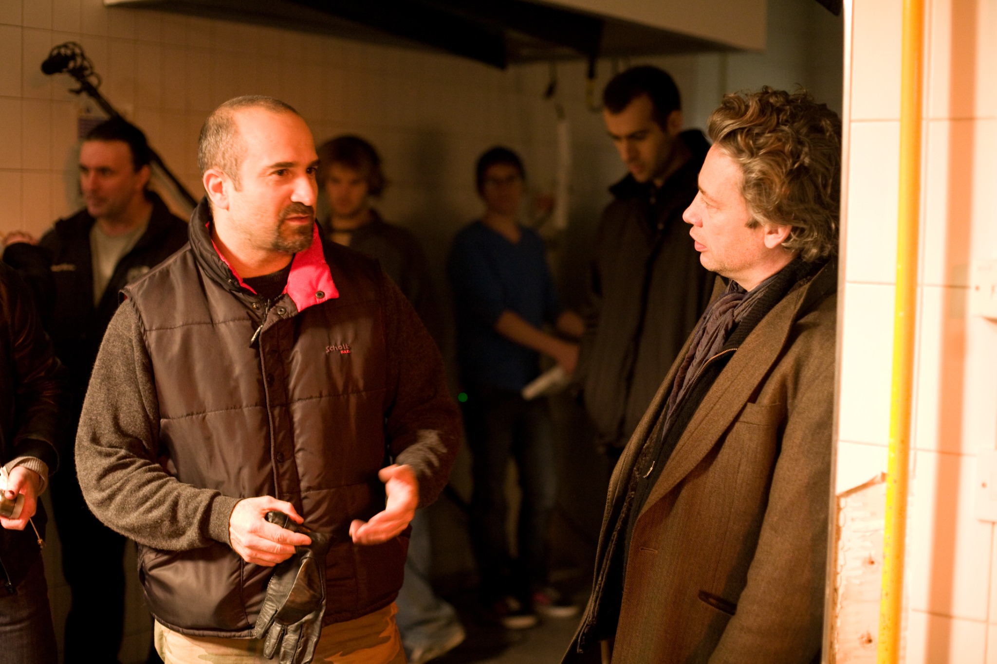 Peter Pedrero working with a performer during production — Baseline