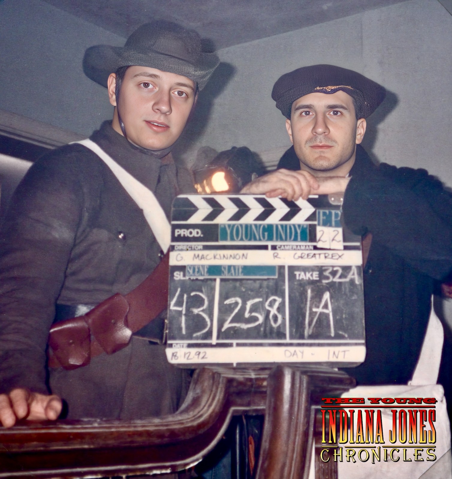 The Young Indiana Jones Chronicles — on-set photograph — The Young Indiana Jones Chronicles