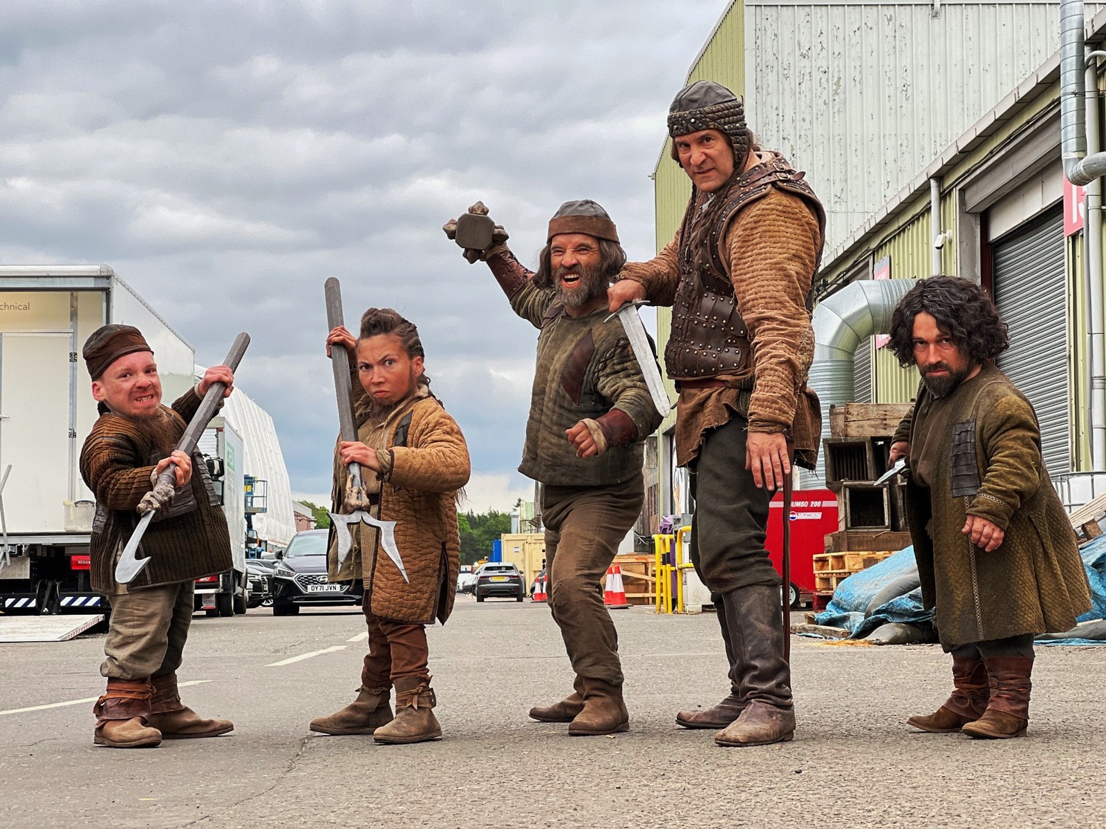 The Witcher — on-set photograph — The Witcher