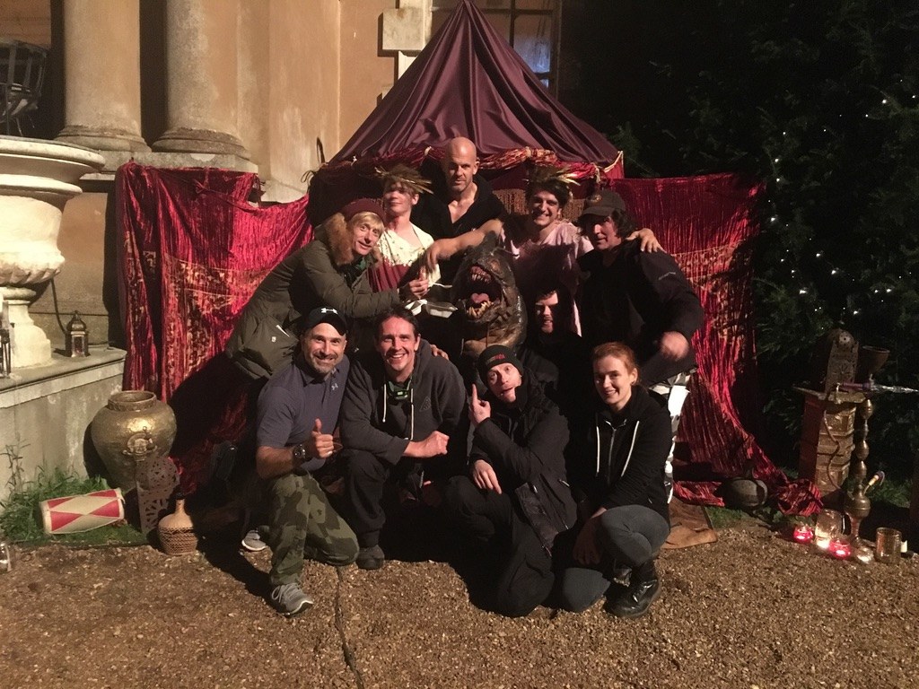 Slaughterhouse Rulez — on-set photograph — Slaughterhouse Rulez