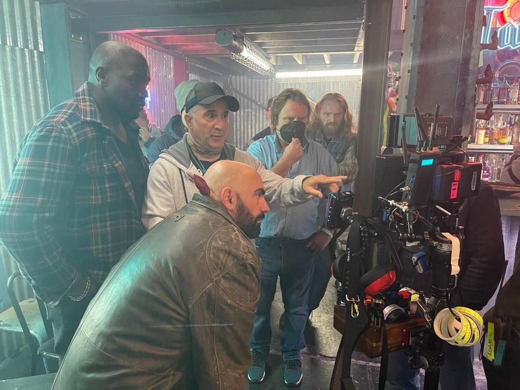 The Expendables 4 — on-set photograph — The Expendables 4
