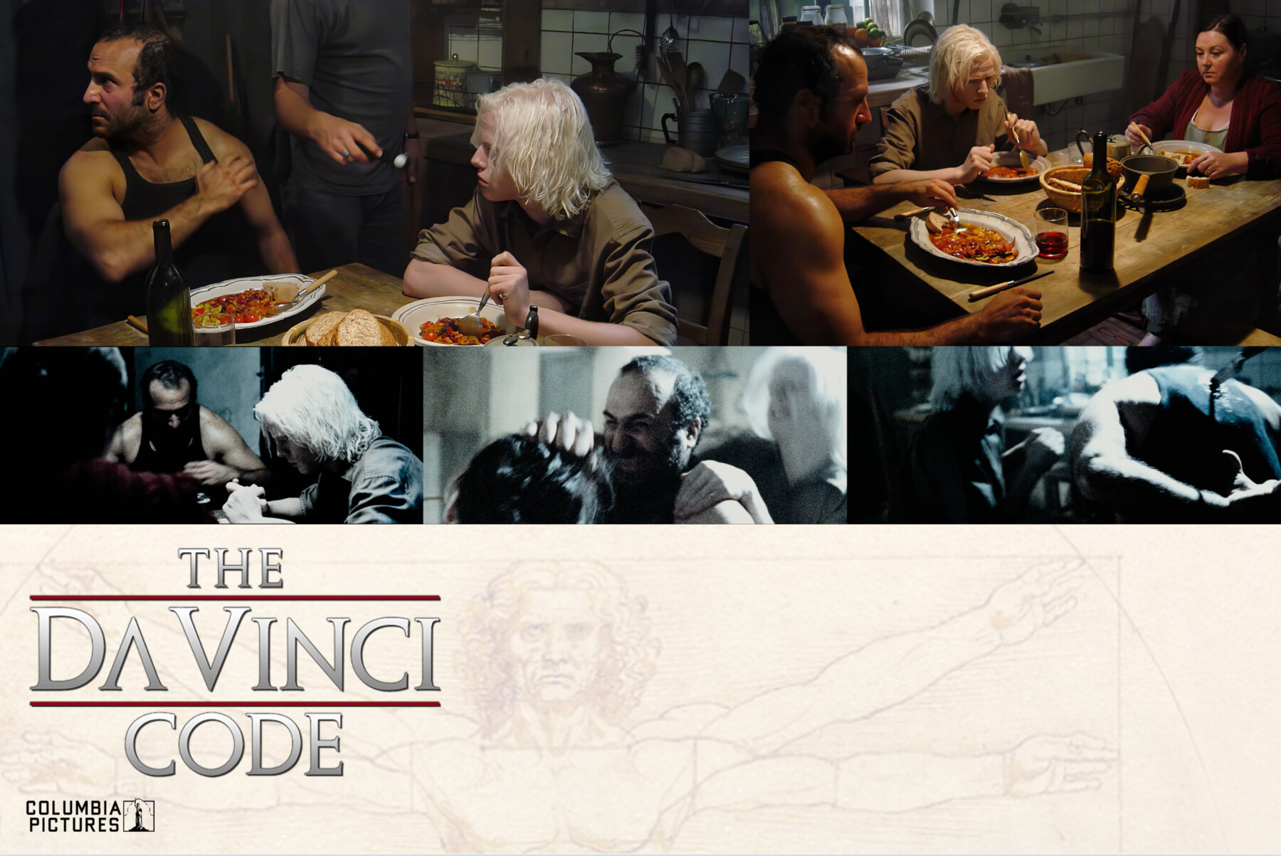Behind-the-scenes action photography from The Da Vinci Code — The Da Vinci Code