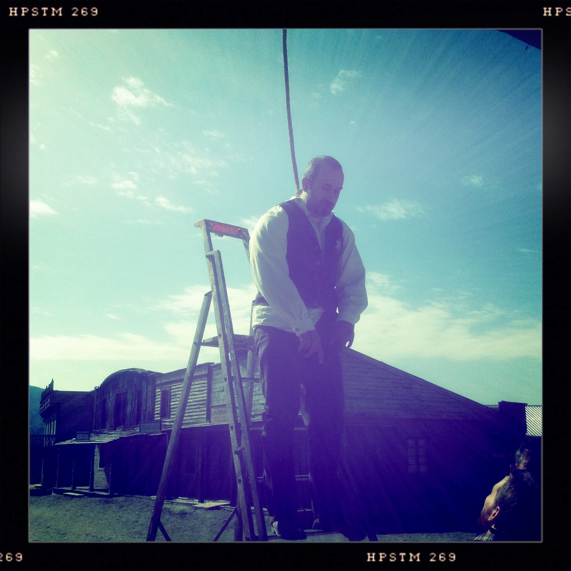 Exterior stunt rigging preparation on location — King Boot — Concept Trailer