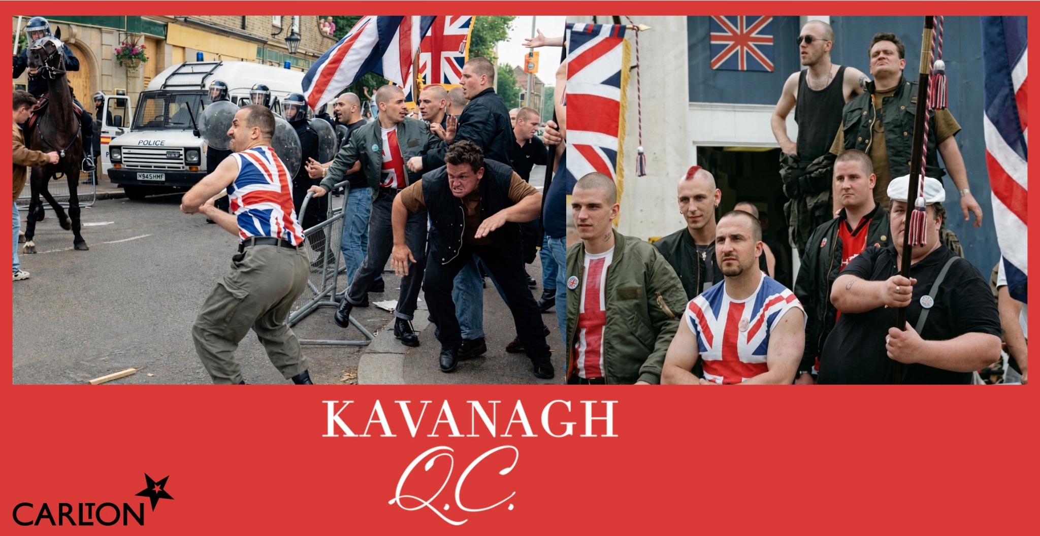 Kavanagh Q.C. — street action and cast montage — Kavanagh Q.C.