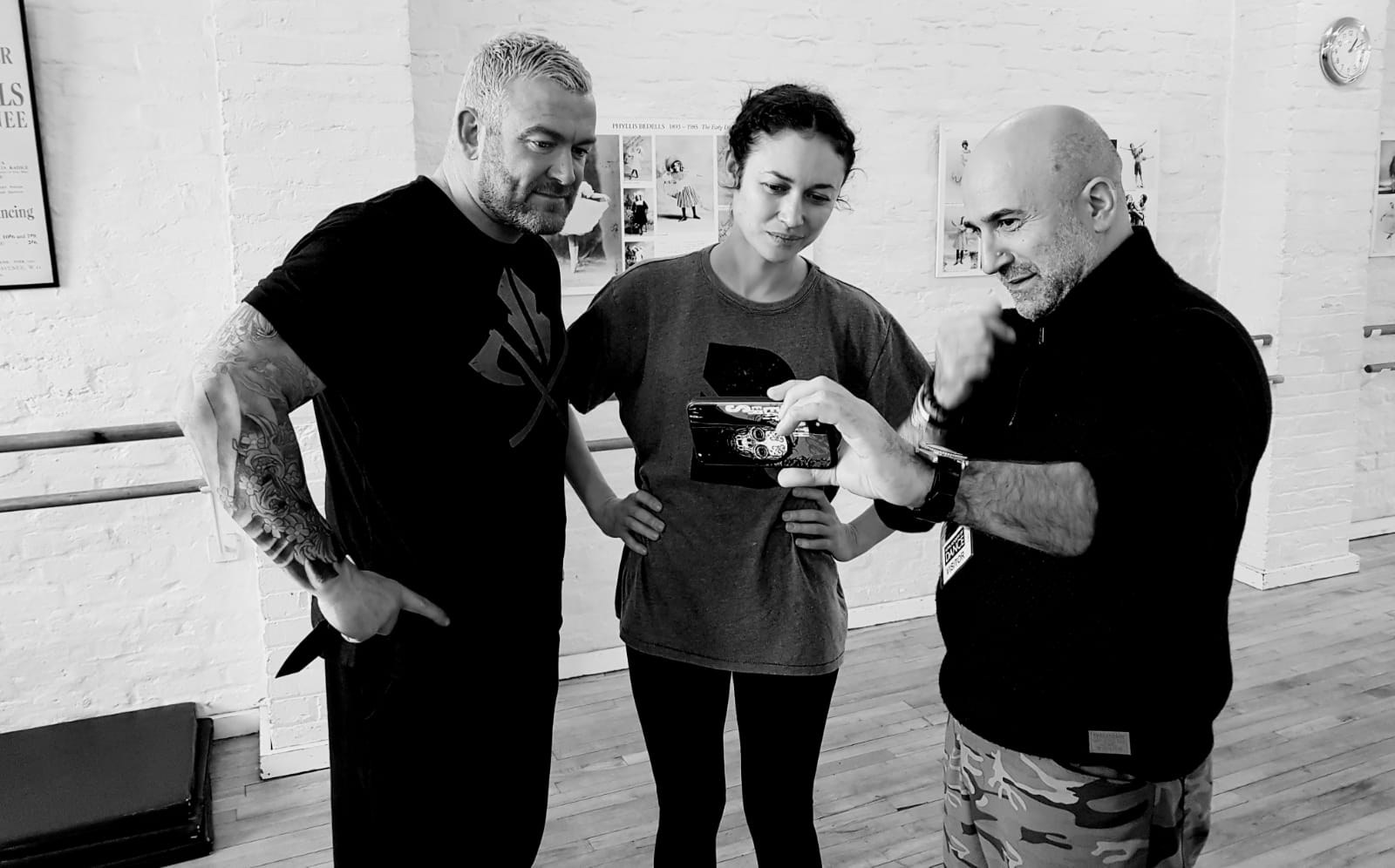 The Courier — behind the scenes — The Courier