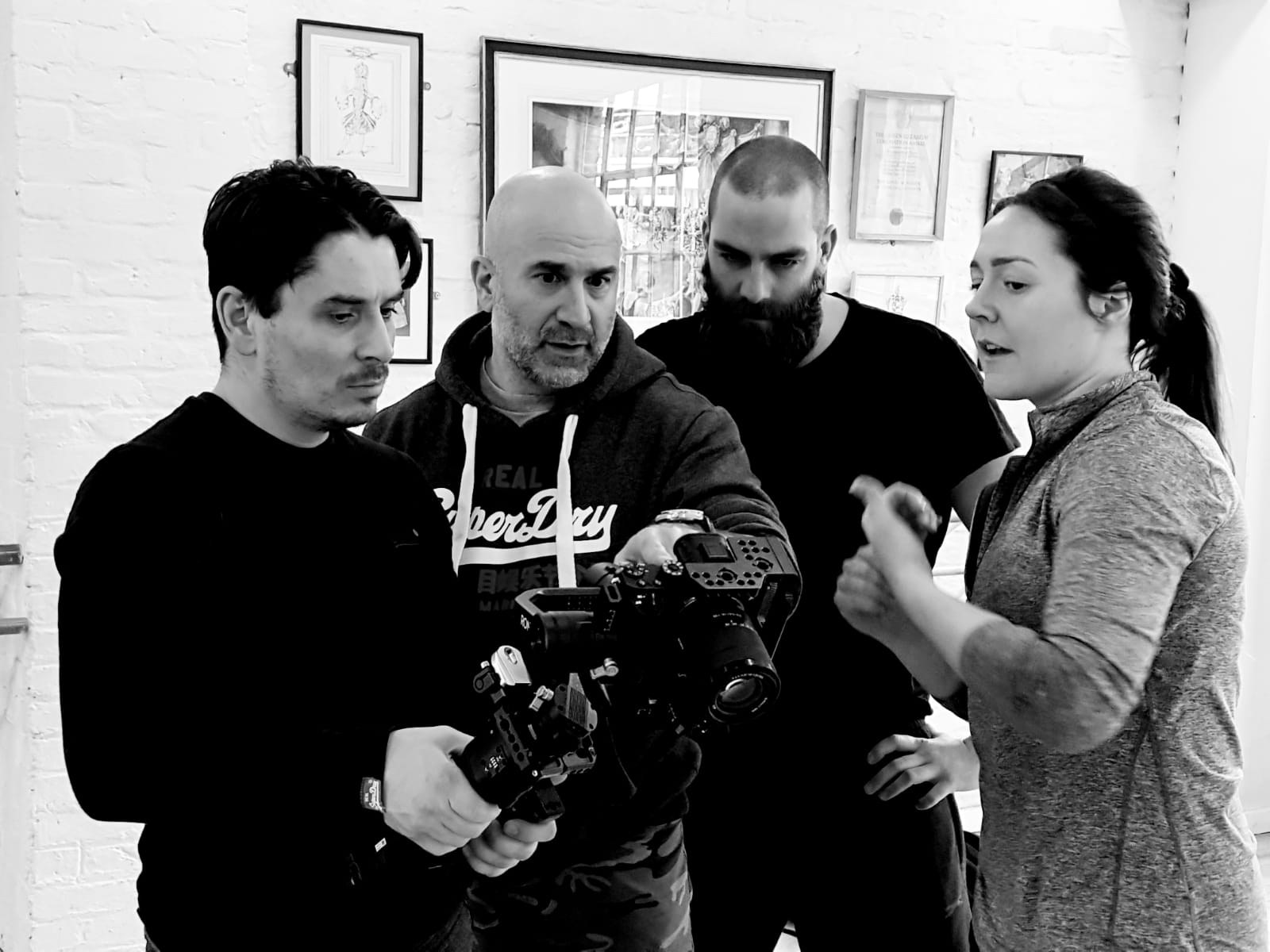 The Courier — behind the scenes — The Courier