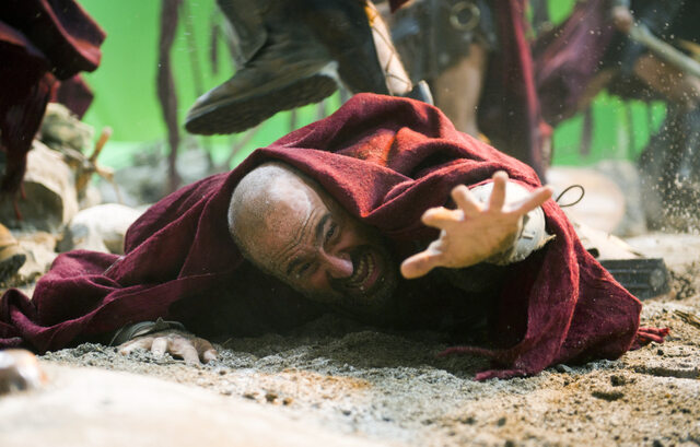 Wrath of the Titans — on-set photograph — Wrath of the Titans