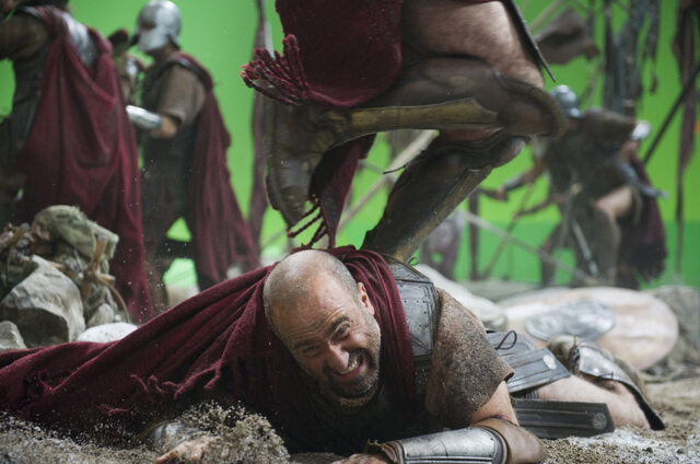 Wrath of the Titans — on-set photograph — Wrath of the Titans