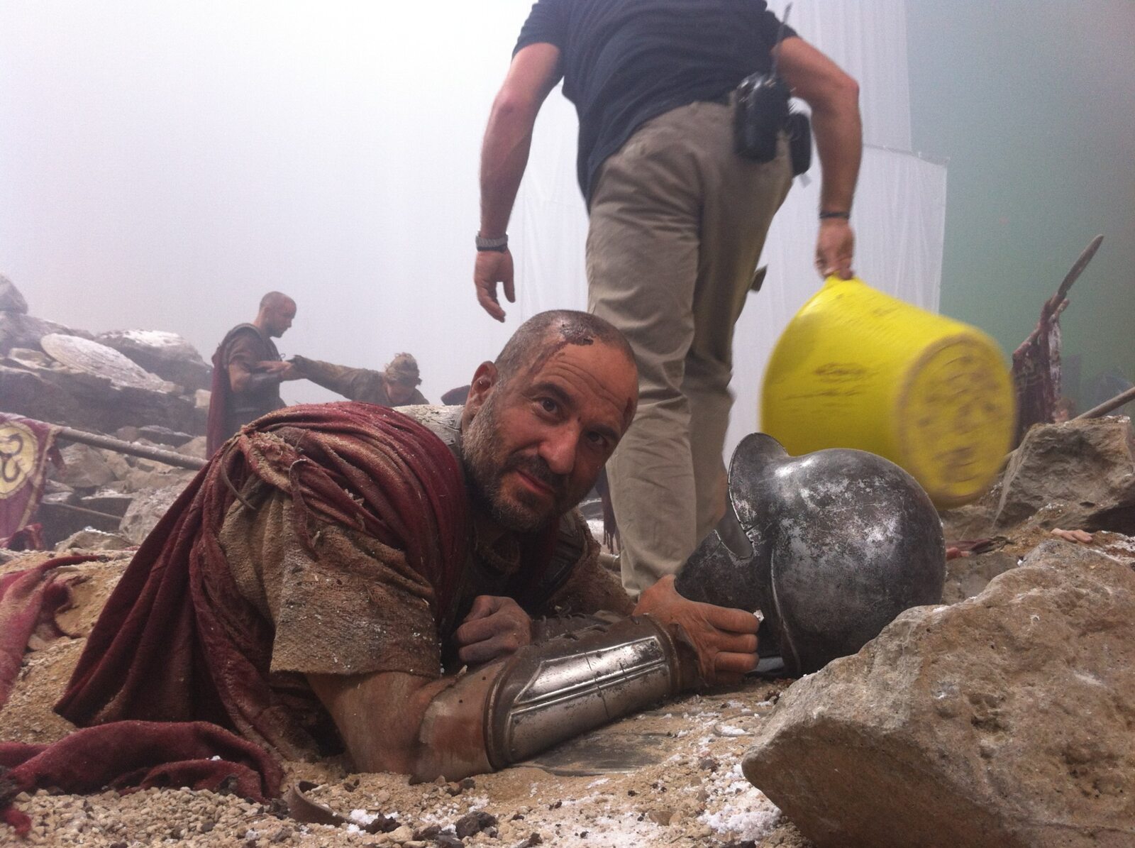 Wrath of the Titans — on-set photograph — Wrath of the Titans
