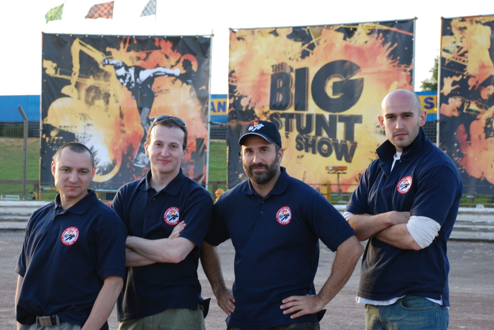 The Big Stunt Show — on-set photograph — The Big Stunt Show