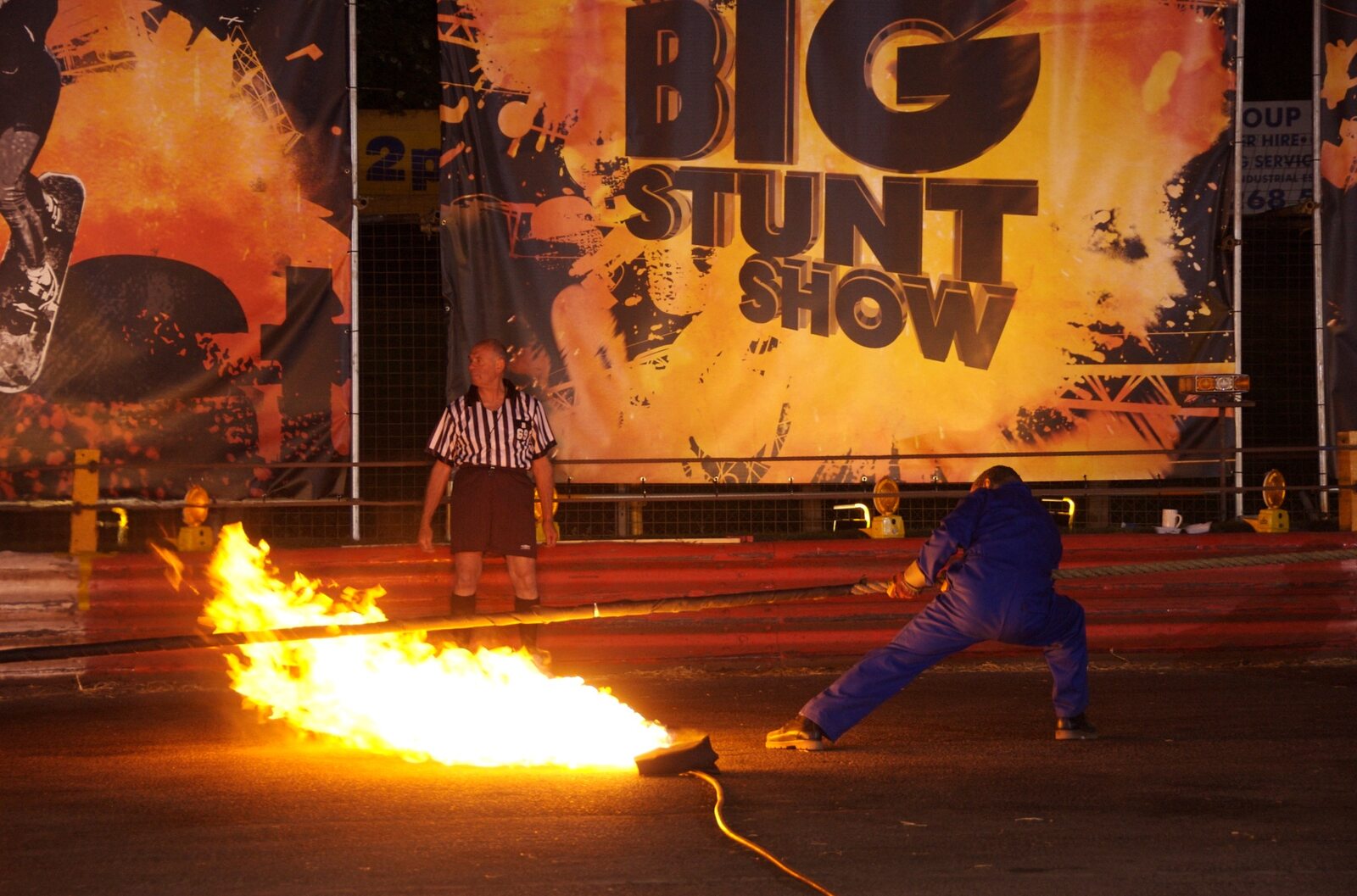 The Big Stunt Show — on-set photograph — The Big Stunt Show