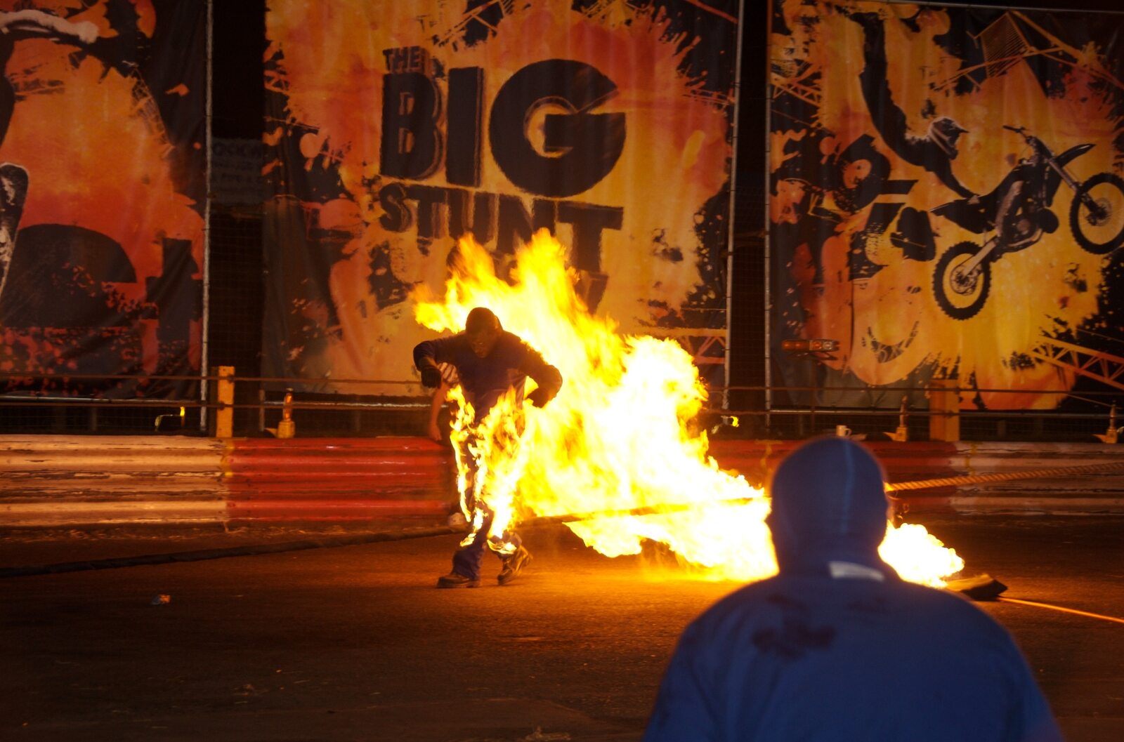 The Big Stunt Show — on-set photograph — The Big Stunt Show