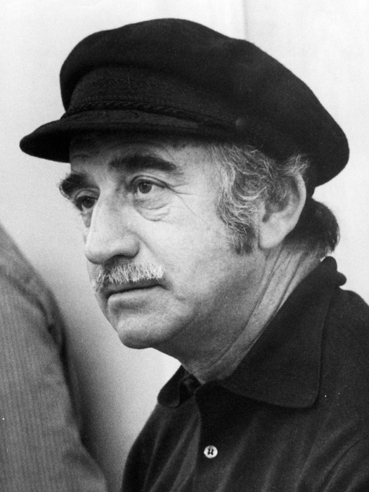 Black-and-white photograph of Don Siegel