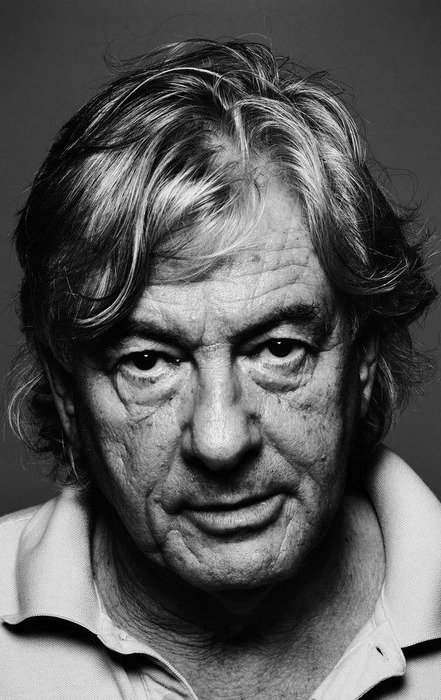Black-and-white photograph of Paul Verhoeven