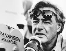 Richard Donner on a film set