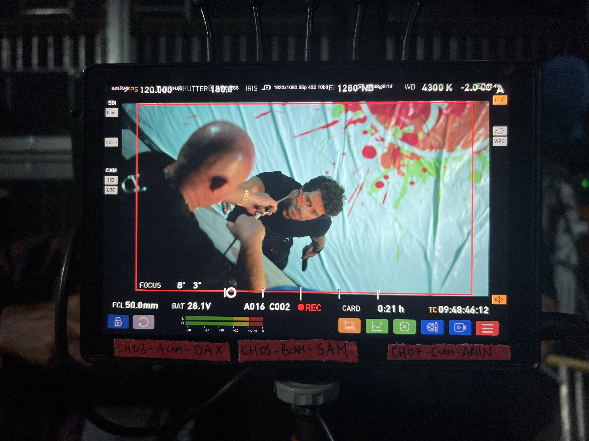 The Unofficial Science of Die Hard — action viewed on the camera monitor